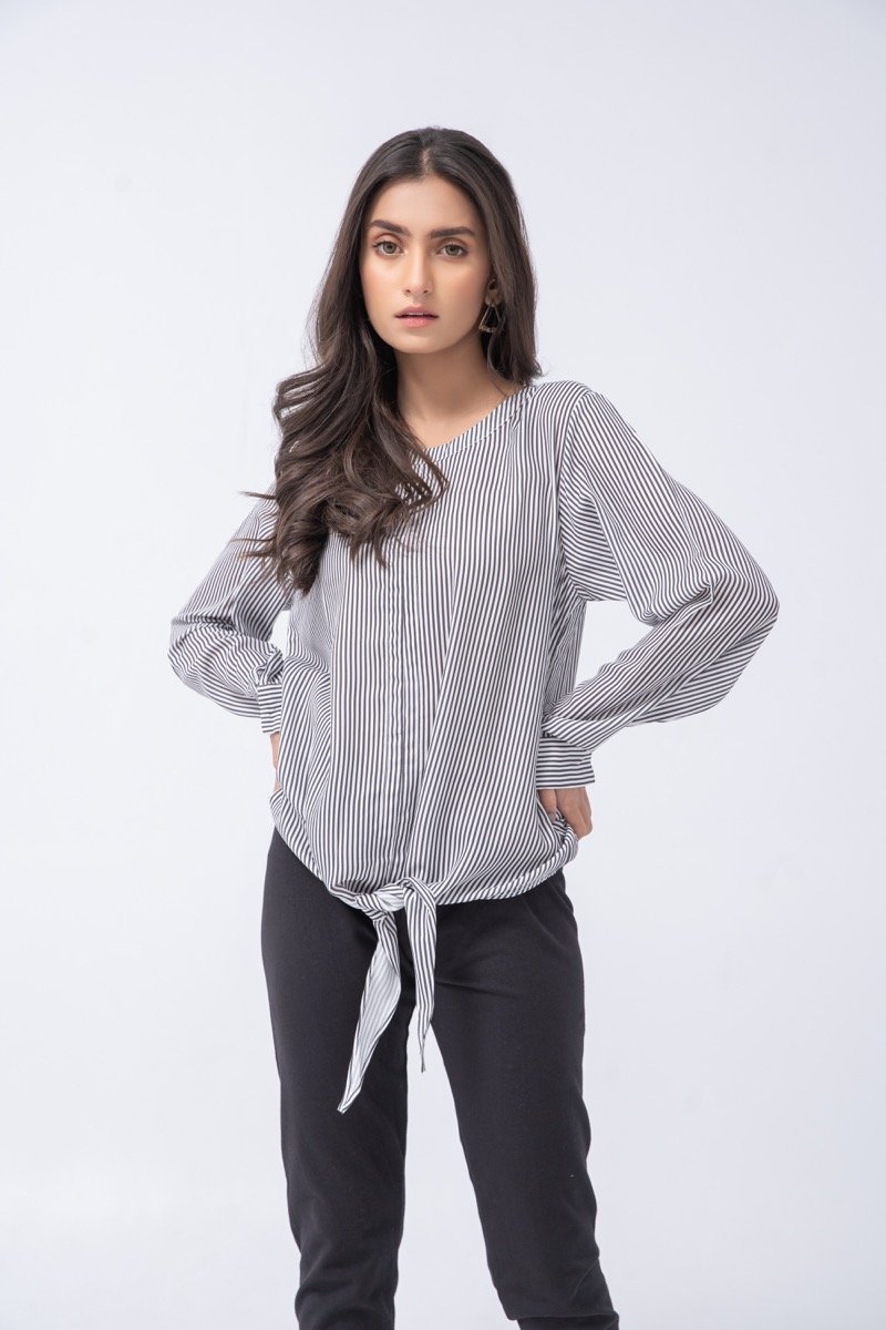 Front Knot Blouse
